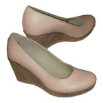 Pantofi dama crem cu platforma din piele naturala marimi intre 34 si 42 - imagine 5