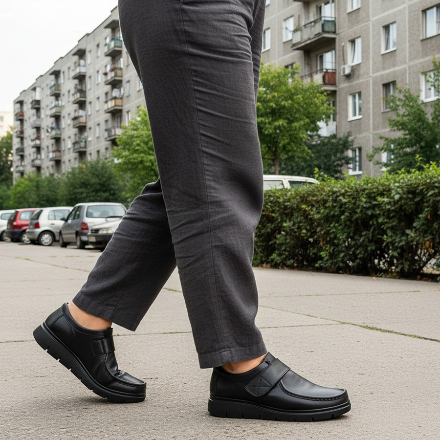 pantofi-mocasini-ortopedici-dama-negri-cu-arici-din-piele-naturala-intre-36-si-41 Pantofi-mocasini ortopedici dama negri cu arici din piele naturala intre 36 si 41 - imagine 1