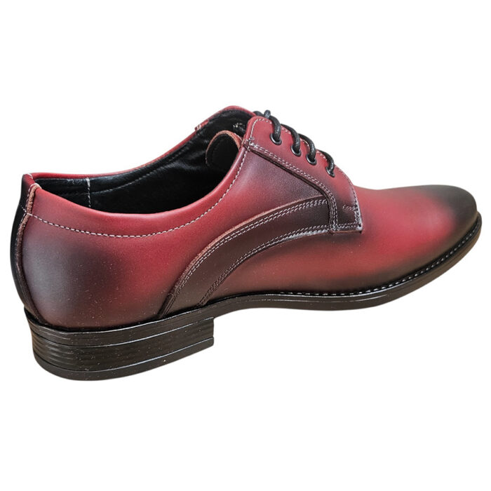 Pantofi eleganti visinii din piele naturala marimi intre 38 si 45 - imagine 3