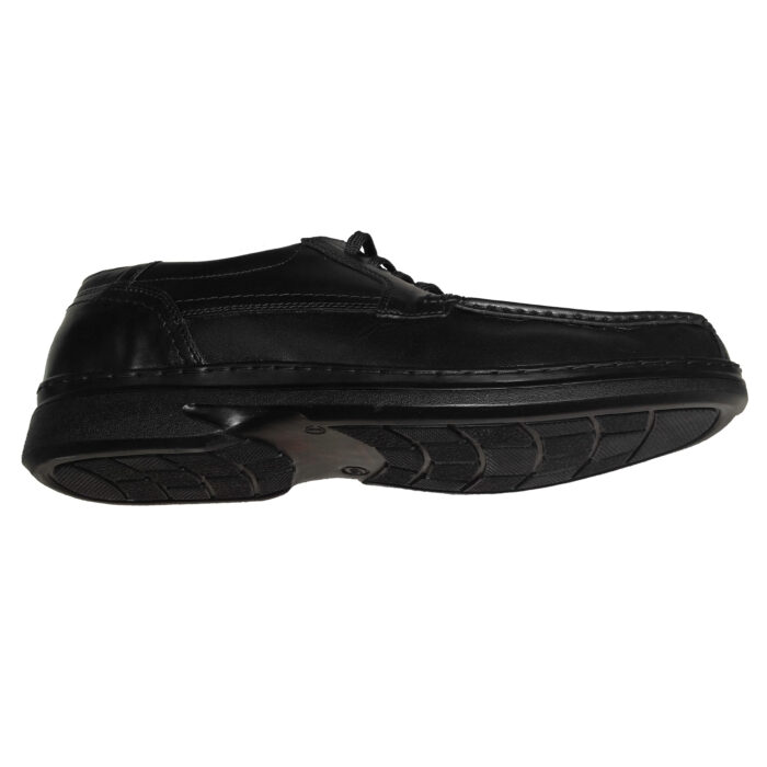 Pantofi lati si usori piele naturala negri cu masuri mari 45, 46, 47, 48 - imagine 5