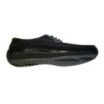 Pantofi/mocasini lati cu siret din piele naturala negri intre 40 si 45 - imagine 4