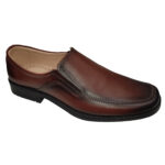 Pantofi lati eleganti din piele naturala maro intre 40 si 46 - imagine 2