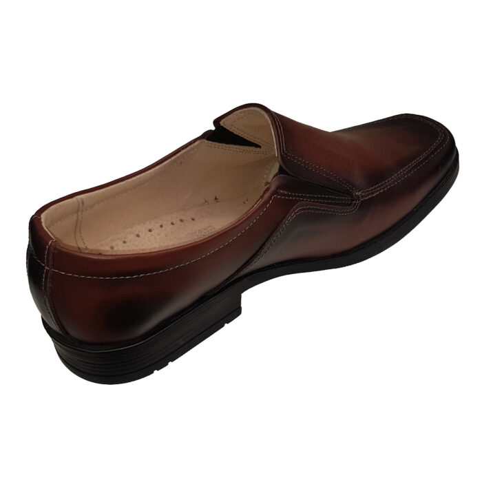 Pantofi lati eleganti din piele naturala maro intre 40 si 46 - imagine 3