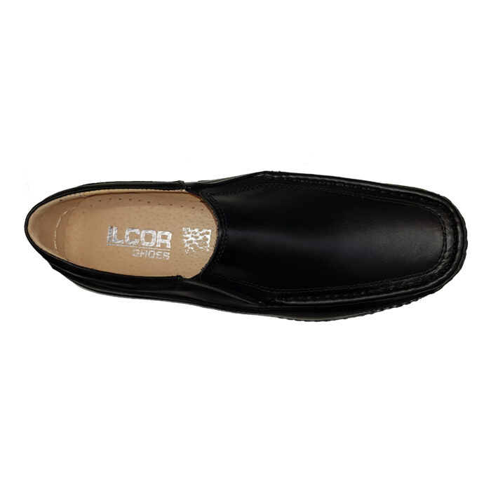 Pantofi/mocasini lati din piele naturala negri intre 40 si 44 - imagine 5