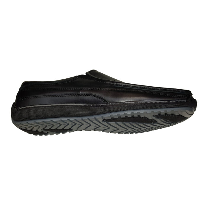 Pantofi/mocasini lati din piele naturala negri intre 40 si 44 - imagine 4
