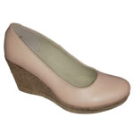 Pantofi dama crem cu platforma din piele naturala marimi intre 34 si 42 - imagine 2
