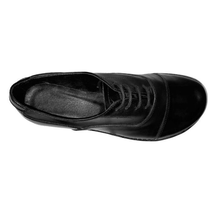 Pantofi dama piele naturala neteda neagra si lacuita marimi intre 35 si 40 - imagine 5