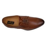 Pantofi eleganti cu siret maro din piele naturala marimi intre 40 si 45 - imagine 5