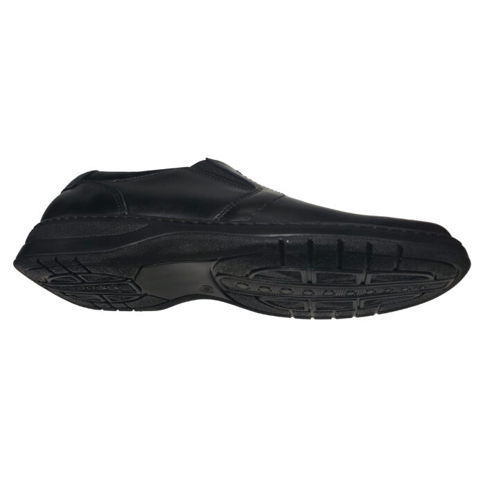 Pantofi lati din piele naturala negri cu talpa cusuta EPA intre 39 si 48 - imagine 4