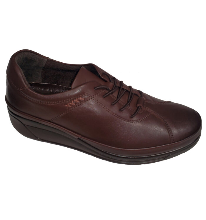 Pantofi dama din piele naturala maro BIO FLEX Confort intre 36 si 40 - imagine 2