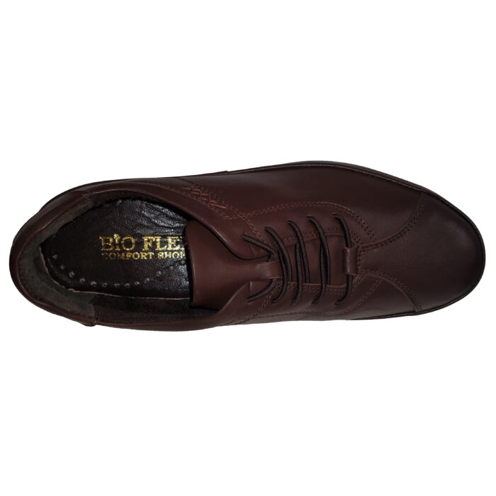 Pantofi dama din piele naturala maro BIO FLEX Confort intre 36 si 40 - imagine 5