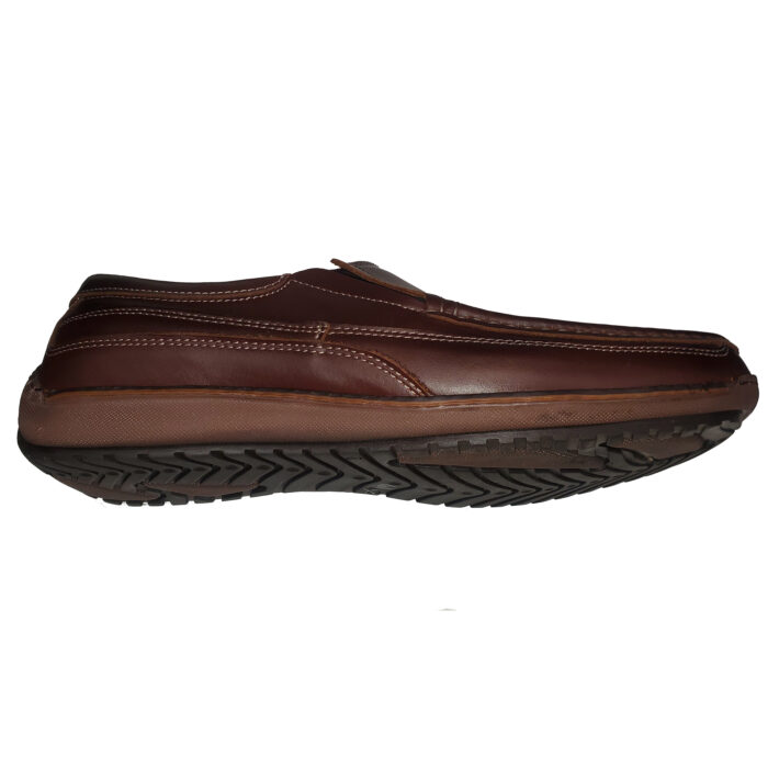 Pantofi/mocasini lati din piele naturala maro intre 40 si 44 - imagine 4