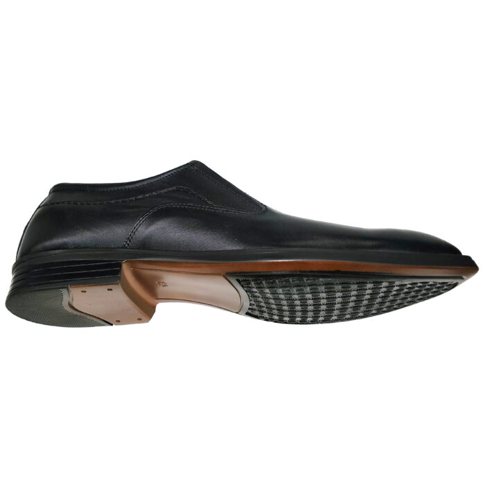 Pantofi eleganti fara siret negri din piele naturala marimi intre 40 si 45 - imagine 4