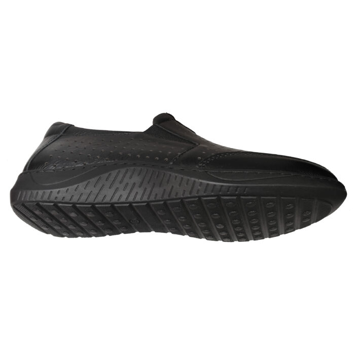 ULTIMA PERECHE Pantofi dama din piele naturala perforata cu elastic marimea 38 - imagine 3