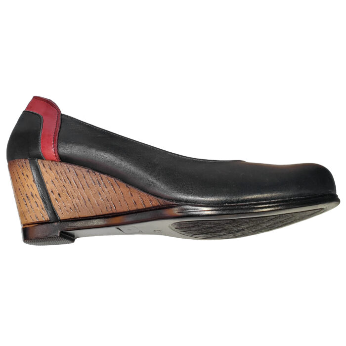 Pantofi dama negri cu platforma din piele naturala marimi intre 36 si 40 - imagine 4
