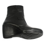 LICHIDARE Cizme dama calduroase cu platforma din piele naturala negre marimea 36 - imagine 3
