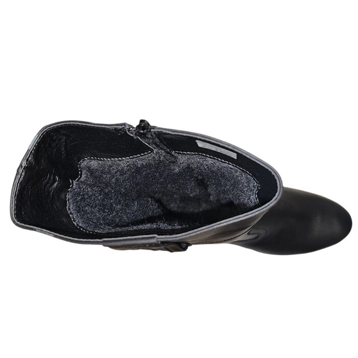 Cizme dama din piele naturala negre imblanite intre 35 si 40 - imagine 6