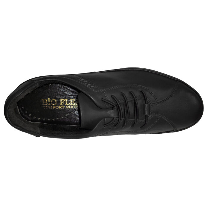Pantofi dama din piele naturala negri BIO FLEX Confort intre 36 si 40 - imagine 4