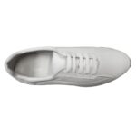 Pantofi sport albi cu siret din piele naturala Rusay intre 40 si 45 - imagine 4