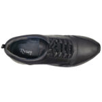Pantofi sport negri din piele naturala Rusay intre 40 si 45 - imagine 4