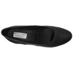 LICHIDARE-Pantofi dama negri cu toc mic din piele naturala intre 34 si 41 - imagine 4