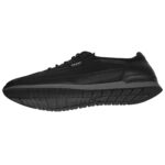 ULTIMA PERECHE Pantofi sport negri cu siret din piele naturala Rusay marimea 41 - imagine 3