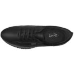 ULTIMA PERECHE Pantofi sport negri cu siret din piele naturala Rusay marimea 41 - imagine 4