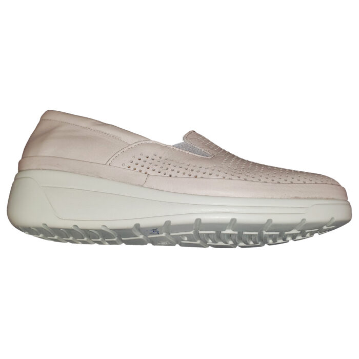 Pantofi de vara dama Bio Flex din piele naturala perforata bej intre 36 si 40 - imagine 4