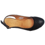 Sandale dama cu platforma negre din piele naturala intre 35 si 40 - imagine 6