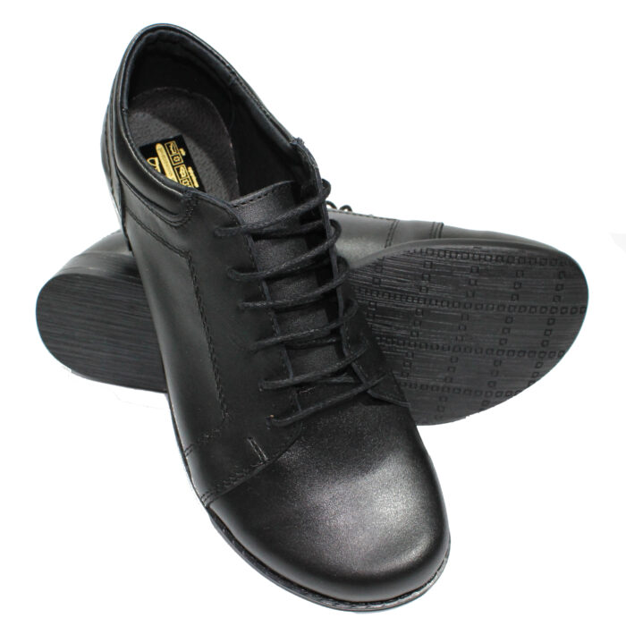 Pantofi dama piele naturala neteda neagra marimi intre 35 si 40 - imagine 4