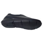 Pantofi dama usori din piele naturala negri BIO FLEX Confort cu elastic marimile 38 si 39 - imagine 3