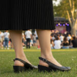 Sandale dama cu platforma negre din piele naturala intre 35 si 40 - imagine 3