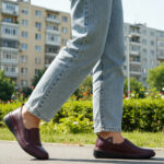 Pantofi dama comozi cu elastic din piele naturala bordo Zerya intre 35 si 40