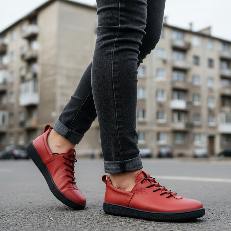 pantofi-dama-din-piele-naturala-cu-siret-acoperit-rosii-intre-36-si-40-zerya Pantofi dama din piele naturala cu siret acoperit rosii intre 36 si 40 Zerya - imagine 1