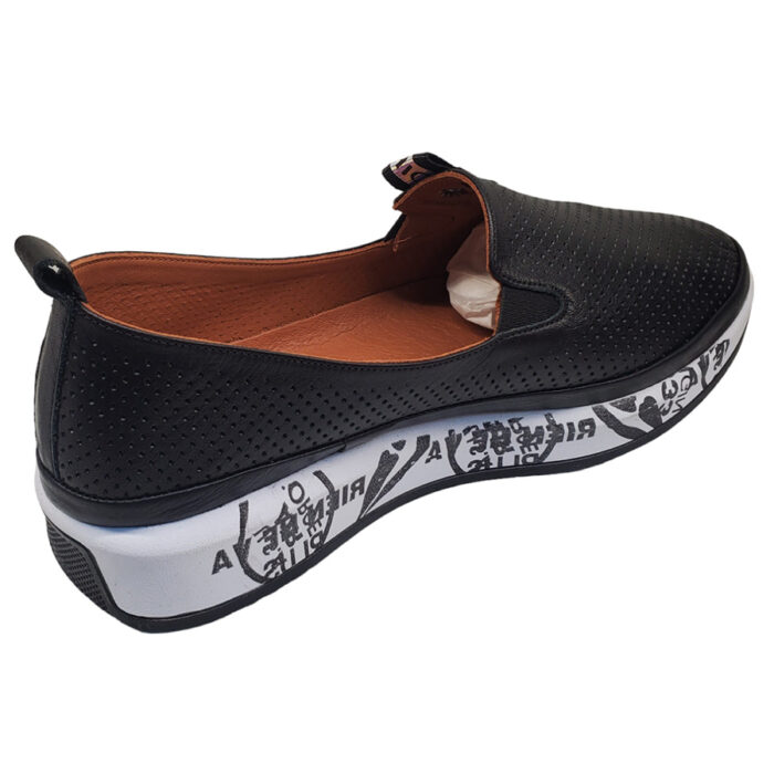 Pantofi dama sport-casual din piele naturala negri Dogati intre 36 si 40 - imagine 2