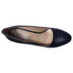 Pantofi dama eleganti din piele naturala negri Dogati intre 36 si 40 - imagine 5