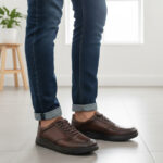 Pantofi sport maro din piele naturala Alexander intre 40 si 44