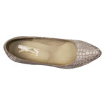 Pantofi dama grej eleganti cu toc patrat din piele naturala intre 35 si 40 - imagine 5