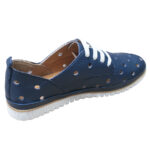 Pantofi dama de primavara-vara din piele naturala bleumarin intre 36 si 41 - imagine 3