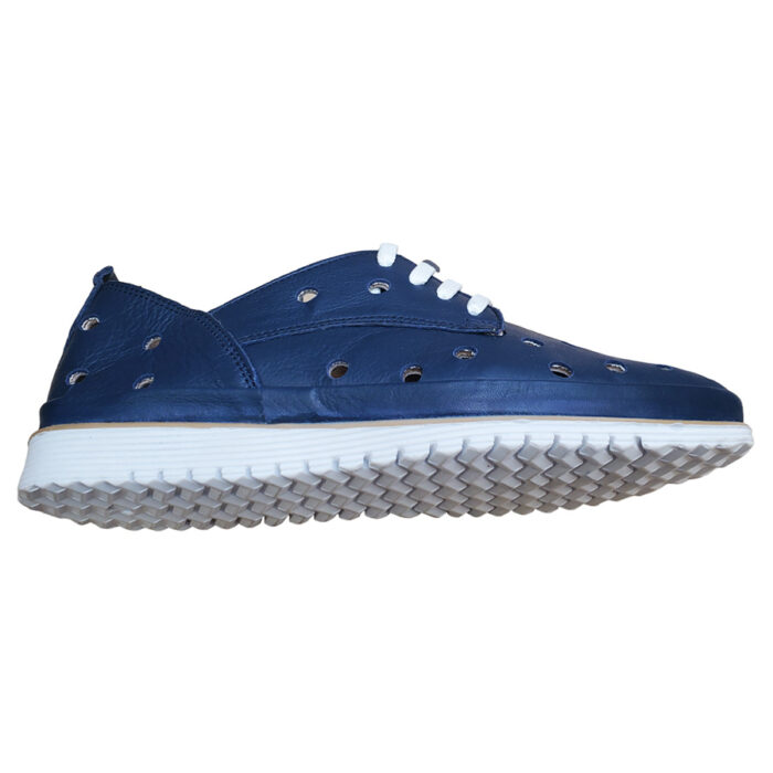 Pantofi dama de primavara-vara din piele naturala bleumarin intre 36 si 41 - imagine 4