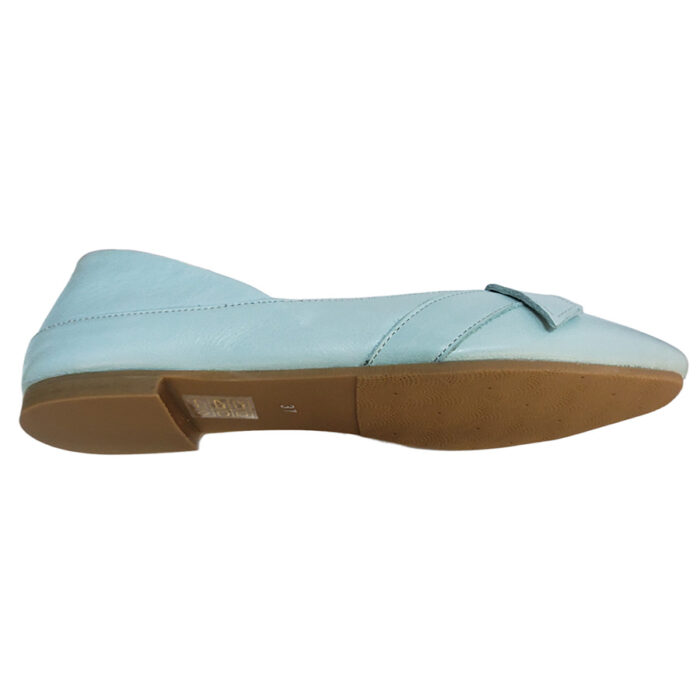 Balerini dama din piele naturala bleu Dogati intre 36 si 40 - imagine 3