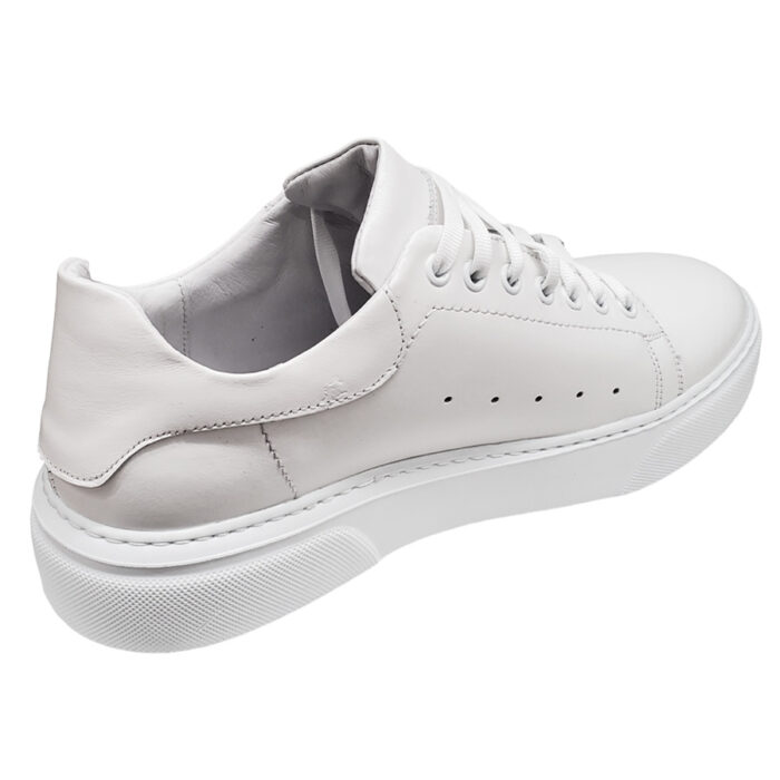 Pantofi barbatesti sport din piele naturala albi intre 38 si 45 - imagine 3