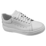 Pantofi barbatesti sport din piele naturala albi intre 38 si 45 - imagine 2