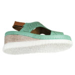Sandale dama cu platforma bleu din piele naturala intre 36 si 40 - imagine 4