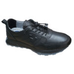Pantofi sport barbati din piele naturala negri intre 40 si 44 - imagine 2