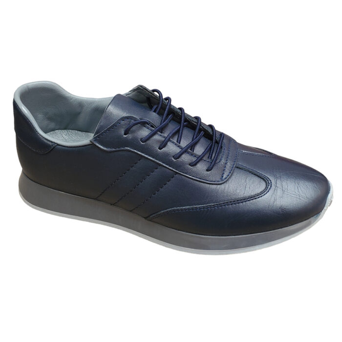 Pantofi sport barbatesti din piele naturala bleumarin intre 40 si 44 - imagine 2