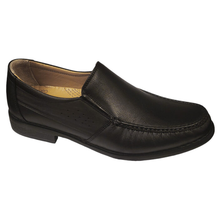 Pantofi negri din piele naturala intre 39 si 45 - imagine 2