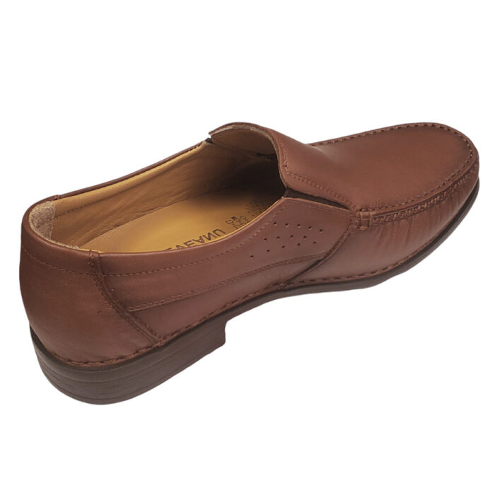 Pantofi maro-coniac din piele naturala intre 40 si 45 - imagine 3