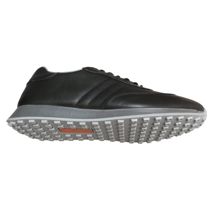 ULTIMA PERECHE Pantofi sport barbatesti din piele naturala negri marimea 40 - imagine 3