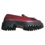 Pantofi dame cu talpa groasa din piele naturala bordo intre 36 si 40 - imagine 4